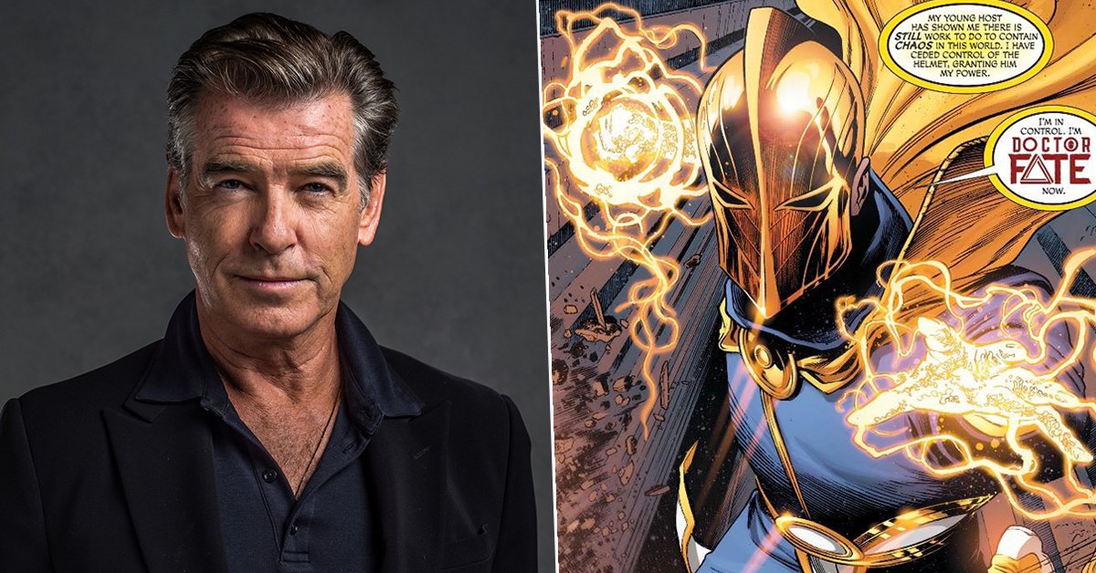 Pierce Brosnan Cast As DC Superhero Doctor Fate In Black Adam