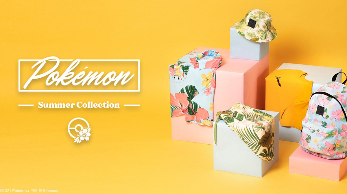 Our Exclusive Pokémon Summer Collection Has Arrived