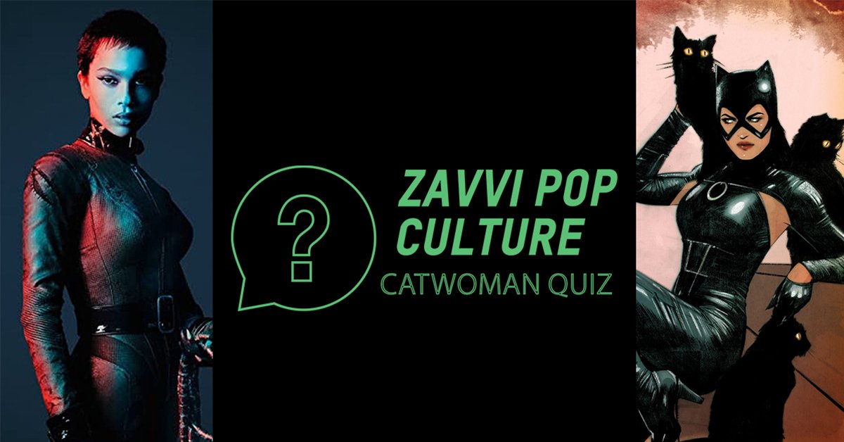 Zavvi Pop Culture Quiz 71 Catwoman Edition