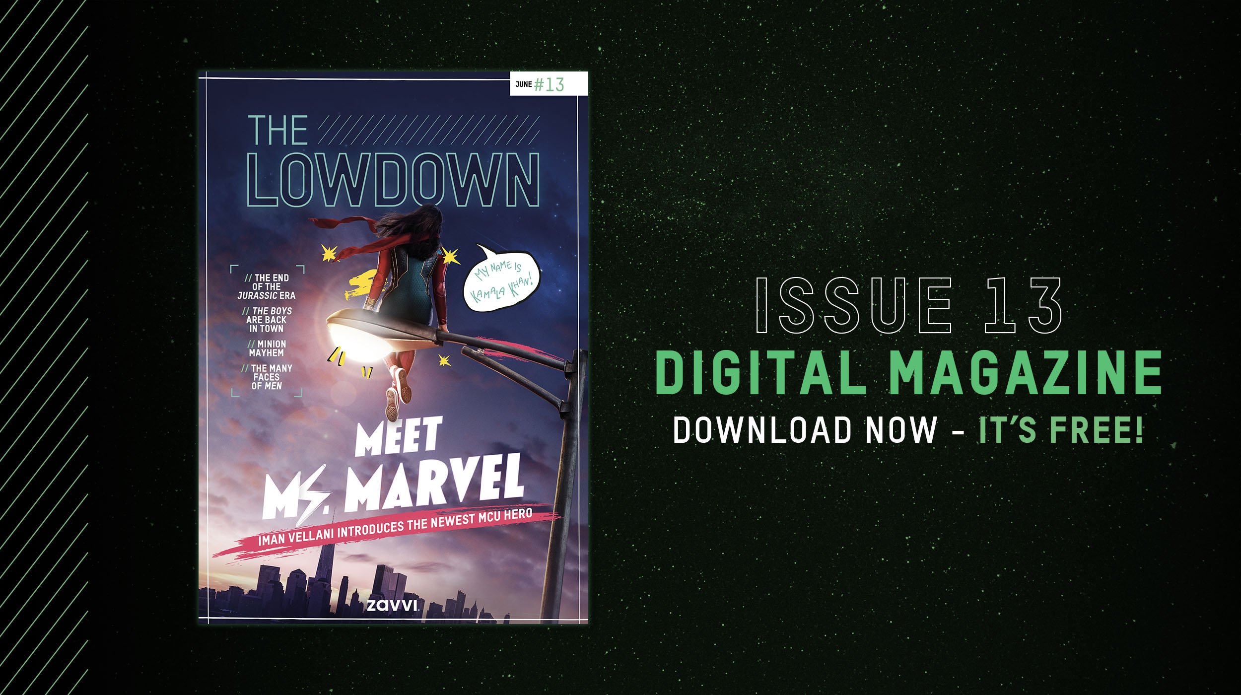 The Lowdown Issue 13: Ms. Marvel, Jurassic World, And More