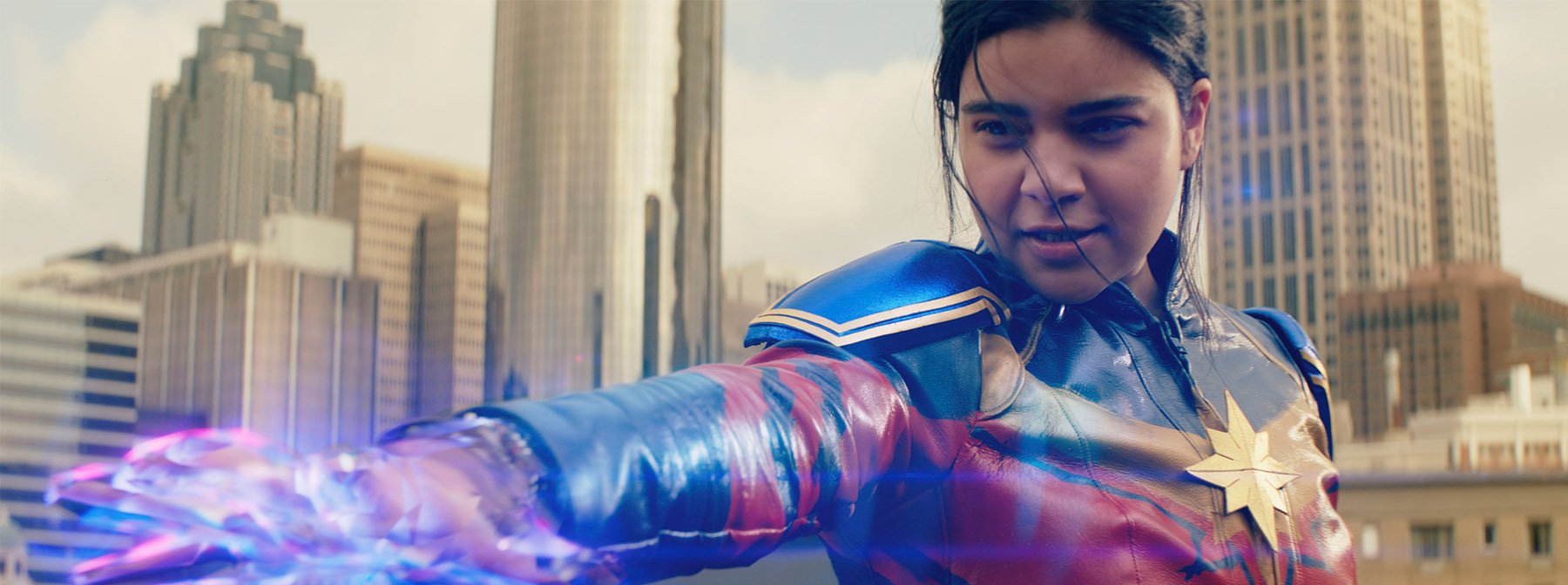 Iman Vellani Introduces The MCU’s Newest Hero Ms. Marvel – Interview