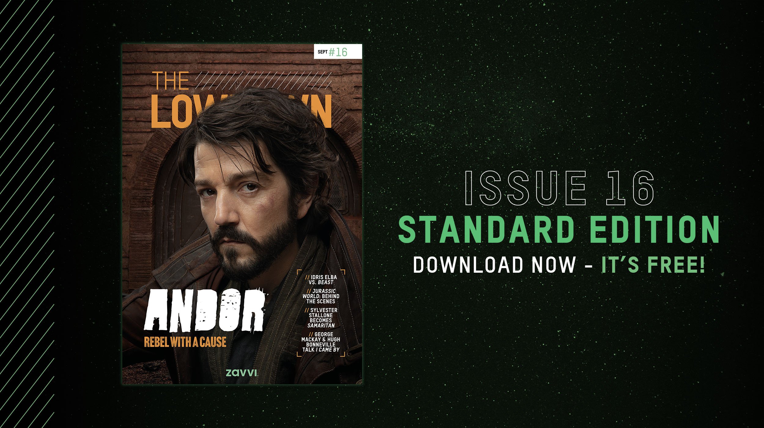 The Lowdown Issue 16: Andor, Idris Elba, Sylvester Stallone, And More!