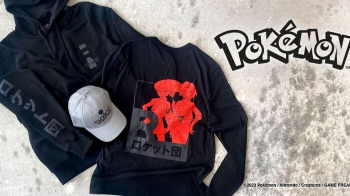 Team Rocket Collection Clothing and Banner