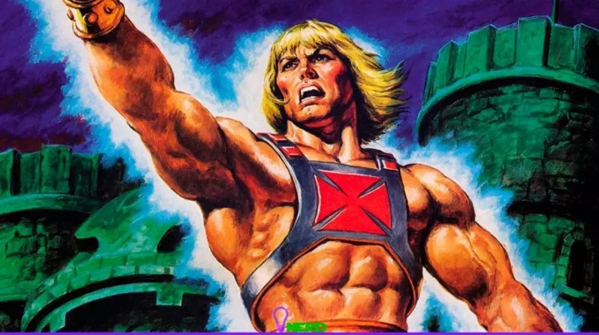 He-Man from the Masters of the Universe filmation showing off his incredible physique