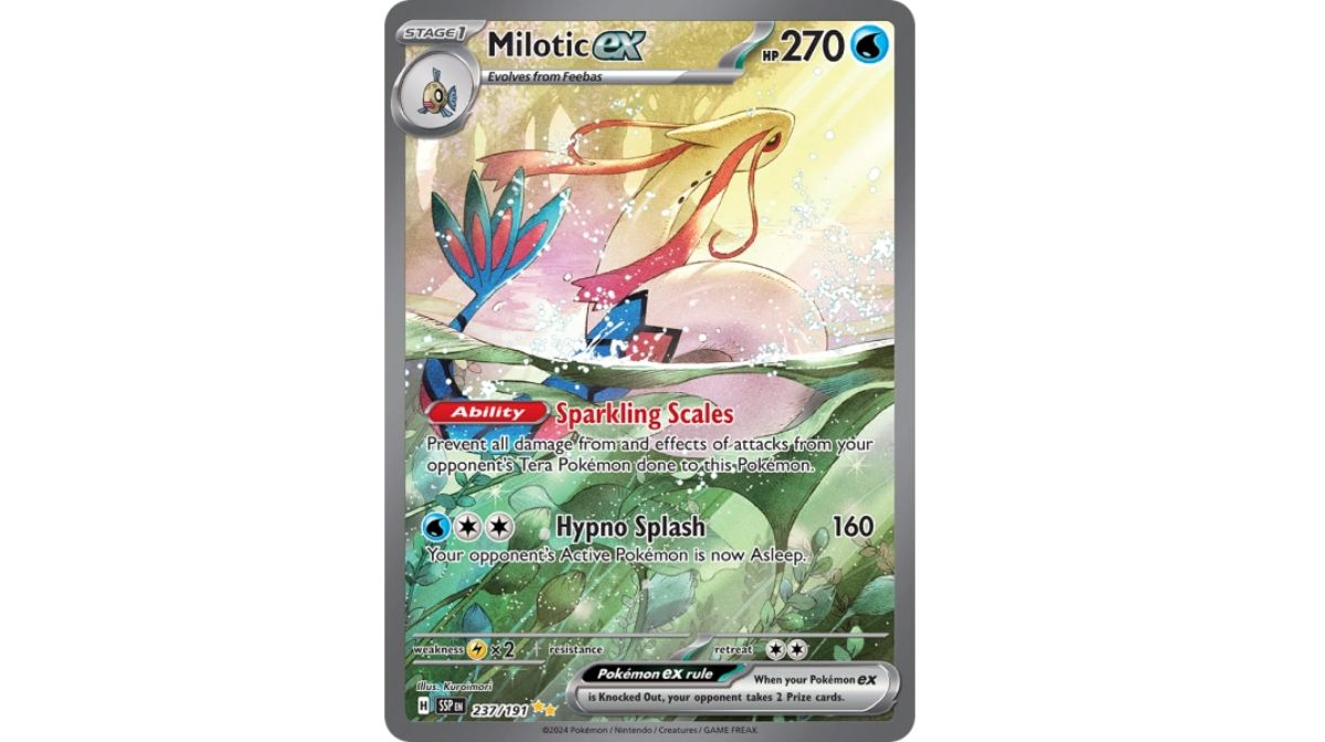surging sparks rare cards Scovillain ex - 037/191 Surging Sparks Double Rare Pokemon main image 0