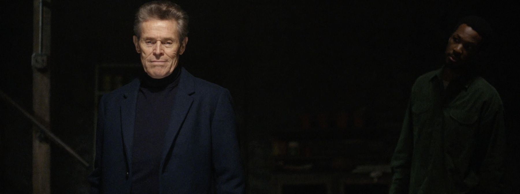 Willem Dafoe & Corey Hawkins Talk The Dark Secrets Of Their New Psychological Thriller
