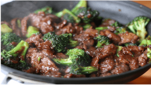 Salteado de Carne con Brócoli exante