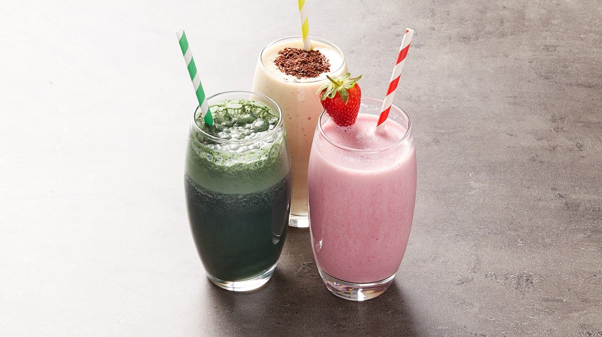 Protein morgenmads smoothies på 3 måder
