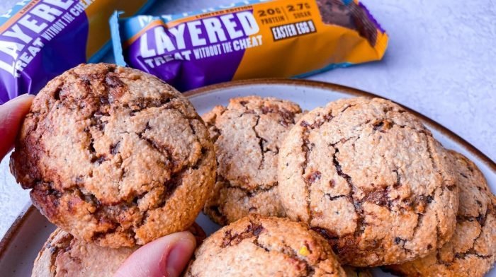 Påske Cookies Layered Bar | Enkel og proteinrig