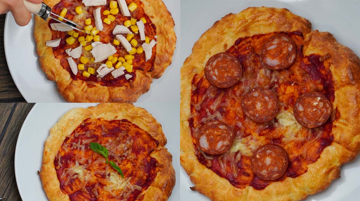 3 sunde pizzaer du kan lave i din air fryer