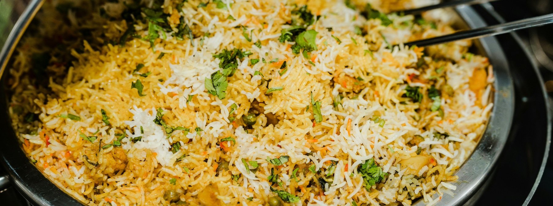 Aromatisk biryani med kylling