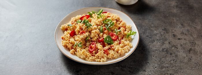 Кускус с сыром фета I Летний гарнир