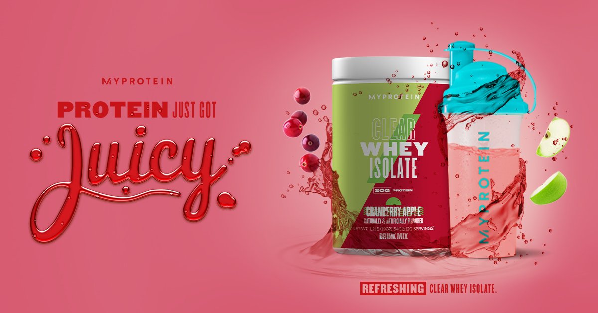 Protein Just Got Way More Juicy | All New Flavors of Our Clear Whey Isolate