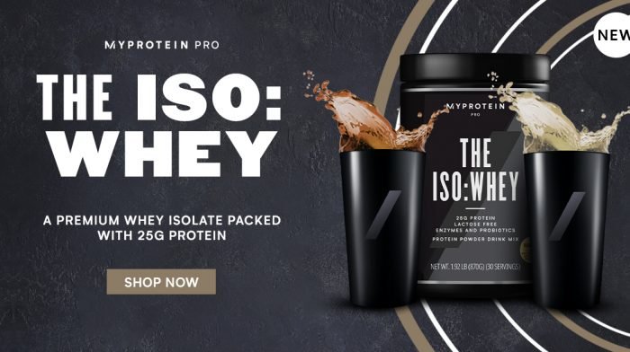 Introducing THE ISO:WHEY | Myprotein PRO Range Welcomes It’s First Whey Isolate