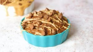 High-Protein Chocolate Baked Oats