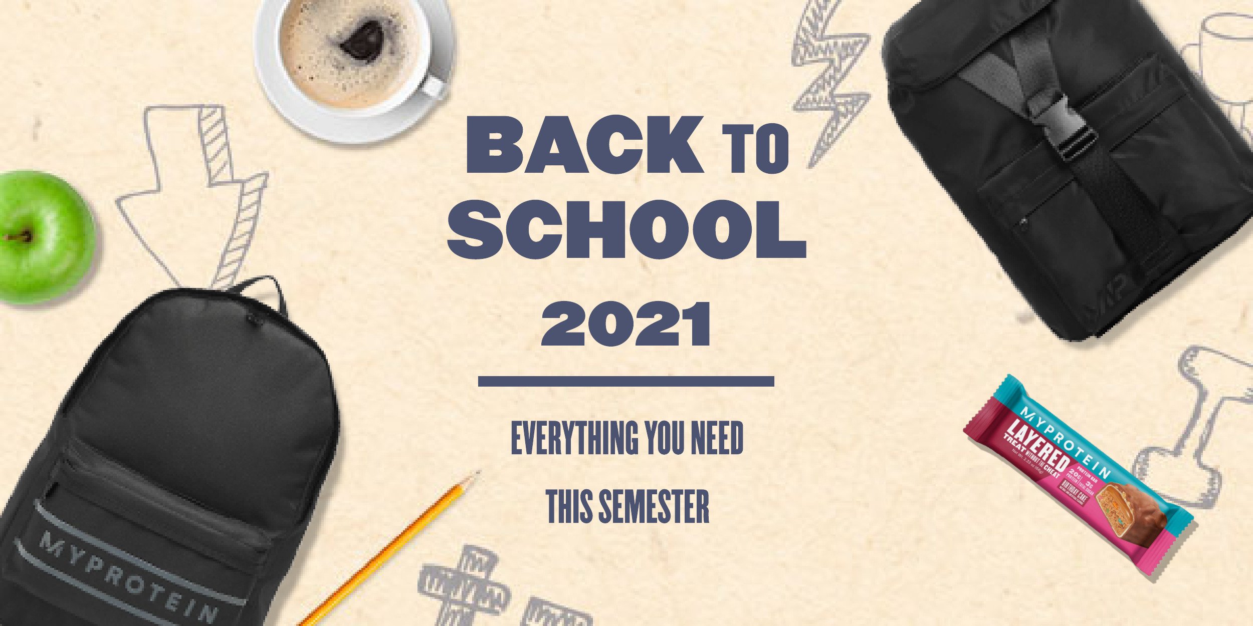 Our Ultimate Back To School Checklist | Shop This Semester's Guide To Nutrition & Apparel