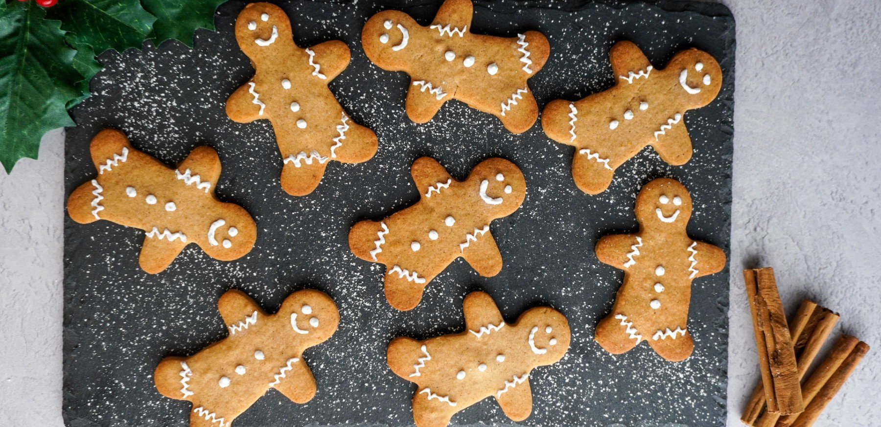 Simple Gingerbread Man Cookies