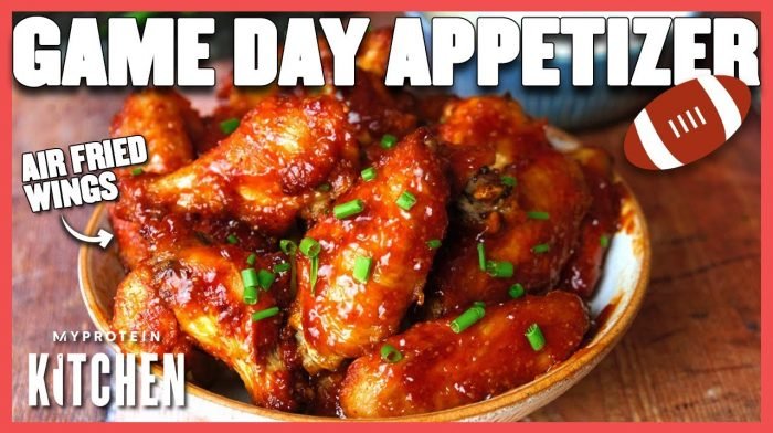 Air-Fried Chicken Wing Recipe For Gameday | Football Pre-Game Appetizer