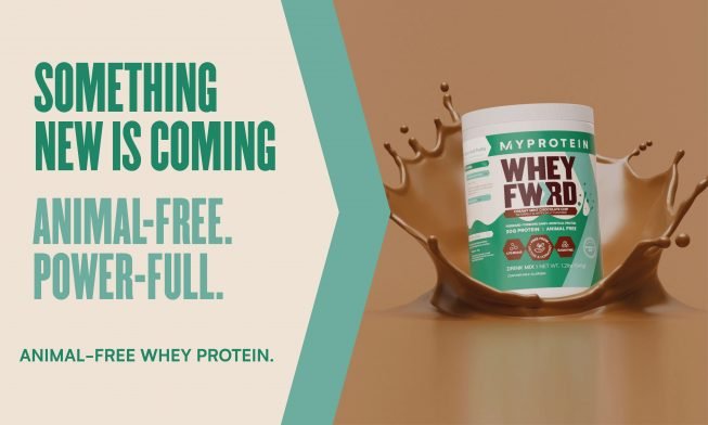 Something New Is Coming | 'Whey Forward' Is Animal-Free Whey Protein