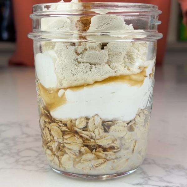 apple pie overnight oats recipe