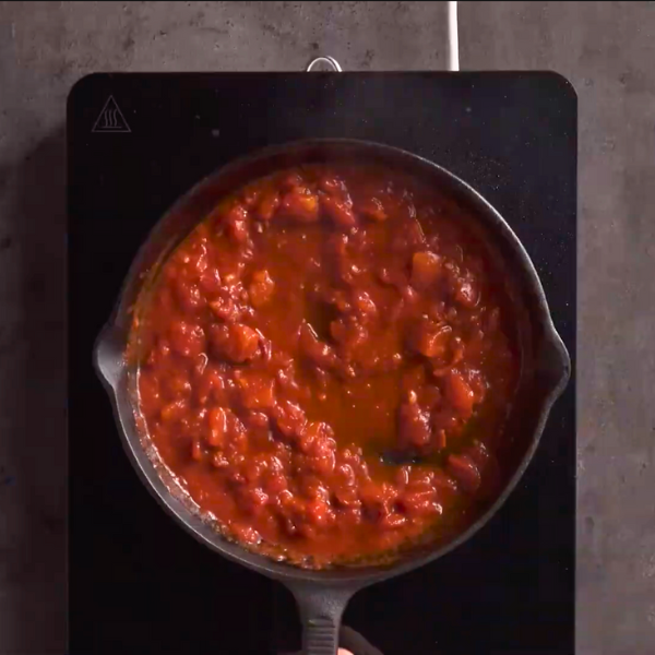 One-Pan Halloumi & Harissa Bake recipe