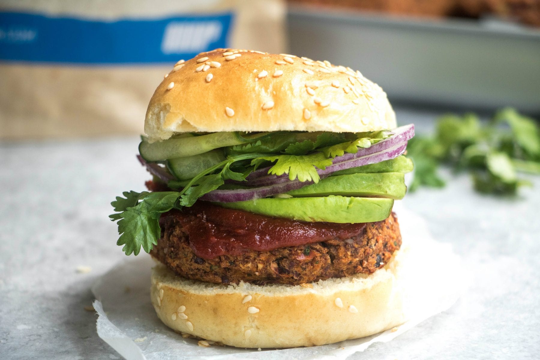 Veganski burger s grahom | 100% bez mesa