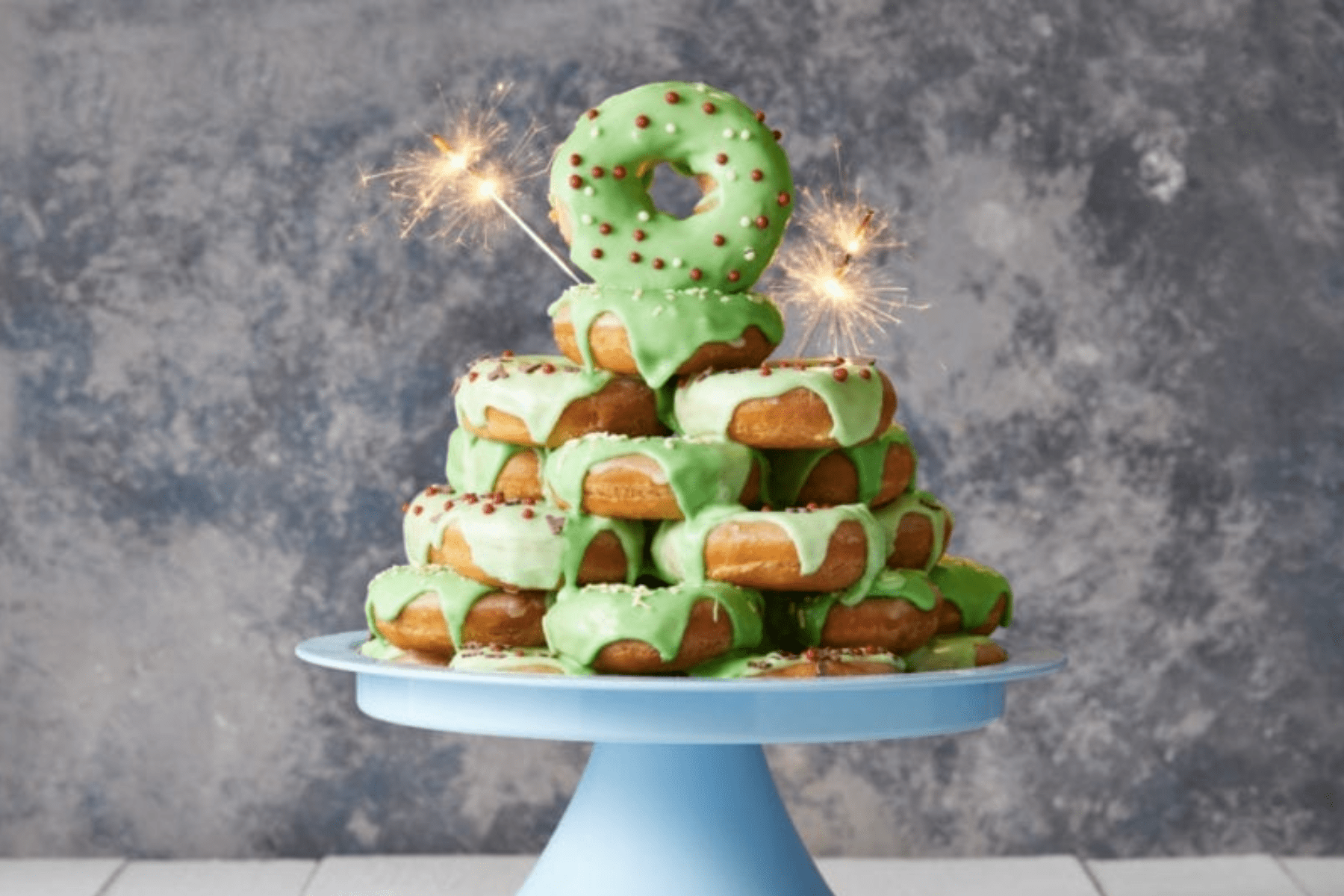 Perfect Protein Doughnut Recipe | Pronut Christmas Tree