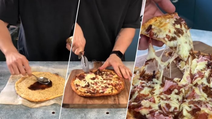 Makroystävällinen pizza – runsaasti proteiinia