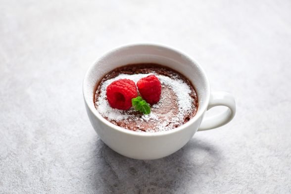 Mugcake chocolat fondant - Dessert rapide au micro-ondes