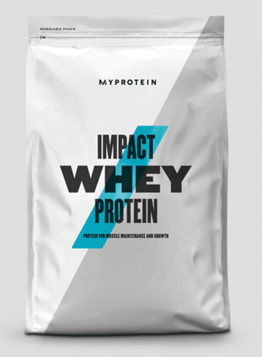 impact whey protein bag