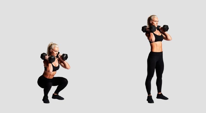Stelle dich diesem Unterkörper Workout zur Muskelstraffung