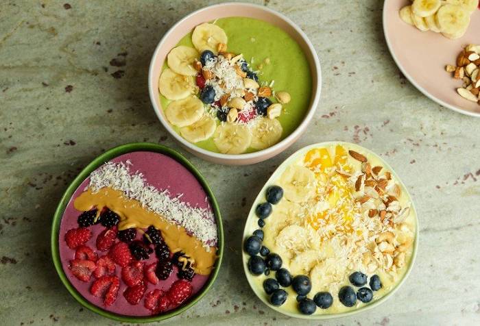 3 Smoothie Bowl Varianten für einen Vitaminschub | Proteinreiches Frühstück