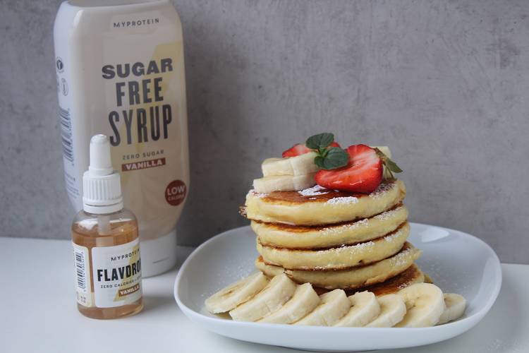 Fluffige Grieß Pancakes | Frühstücks-Idee