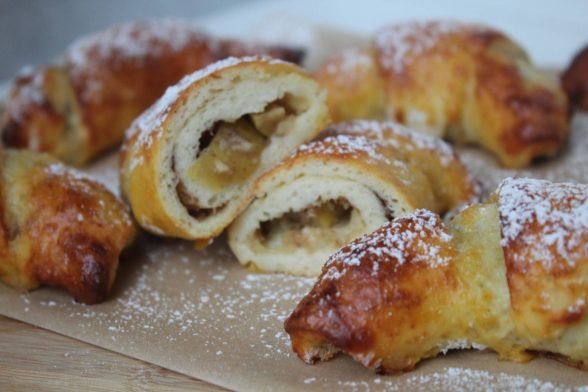 Protein Apfelhörnchen | Kalorienarmer Snack für Zwischendurch
