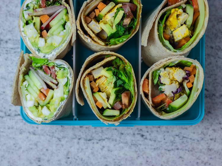 3 Wraps zum Mitnehmen | Meal Prep für unterwegs