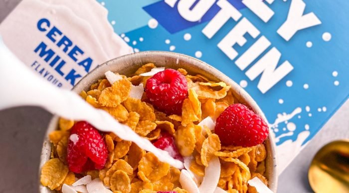 Dominiere den Morgen mit unserem Coffee Boost Whey & Cereal Milk