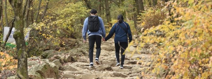 Das Spazierengehen mit einem Partner könnte dich langsamer machen - verrät neue Studie