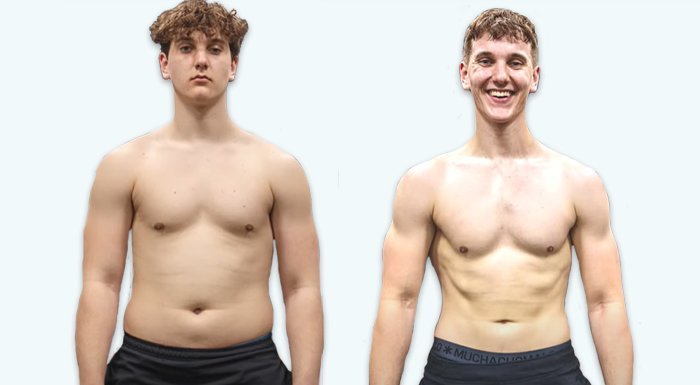 Student verliert 15 kg & erhöht seine Kraft in einer 90-Tage Challenge