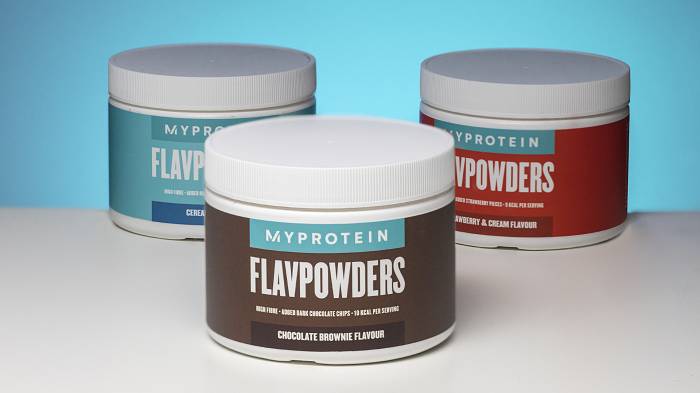 Myprotein FlavPowder – Die neue Geschmacksexplosion