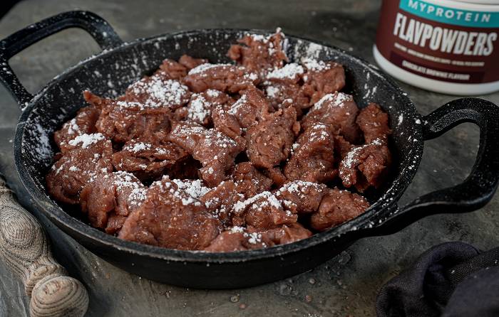 Kalorienarmer Brownie Kaiserschmarrn