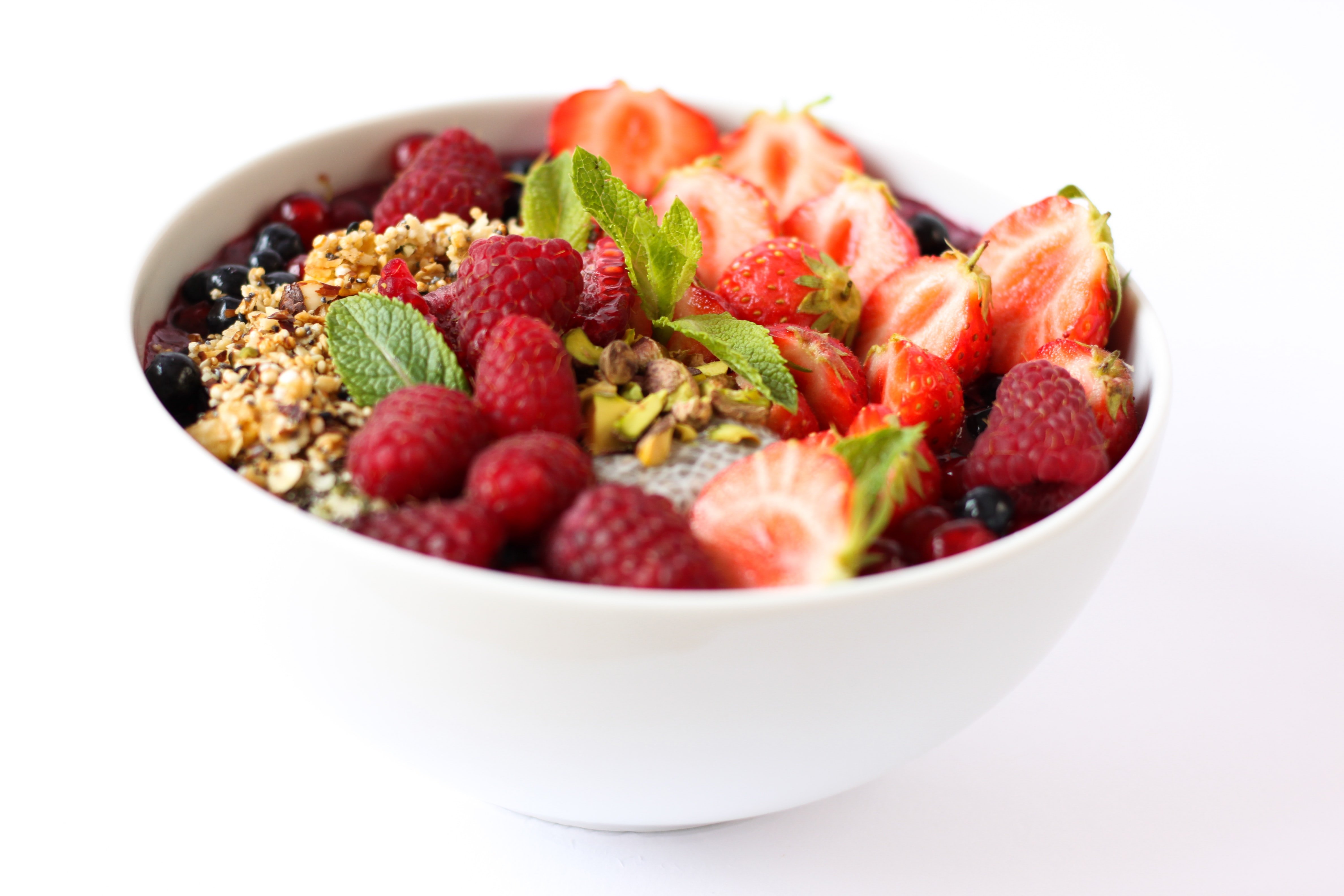 Mixed Berry Boosted Bowl | A Plant-Based Boost To Your Morning Smoothie Bowl
