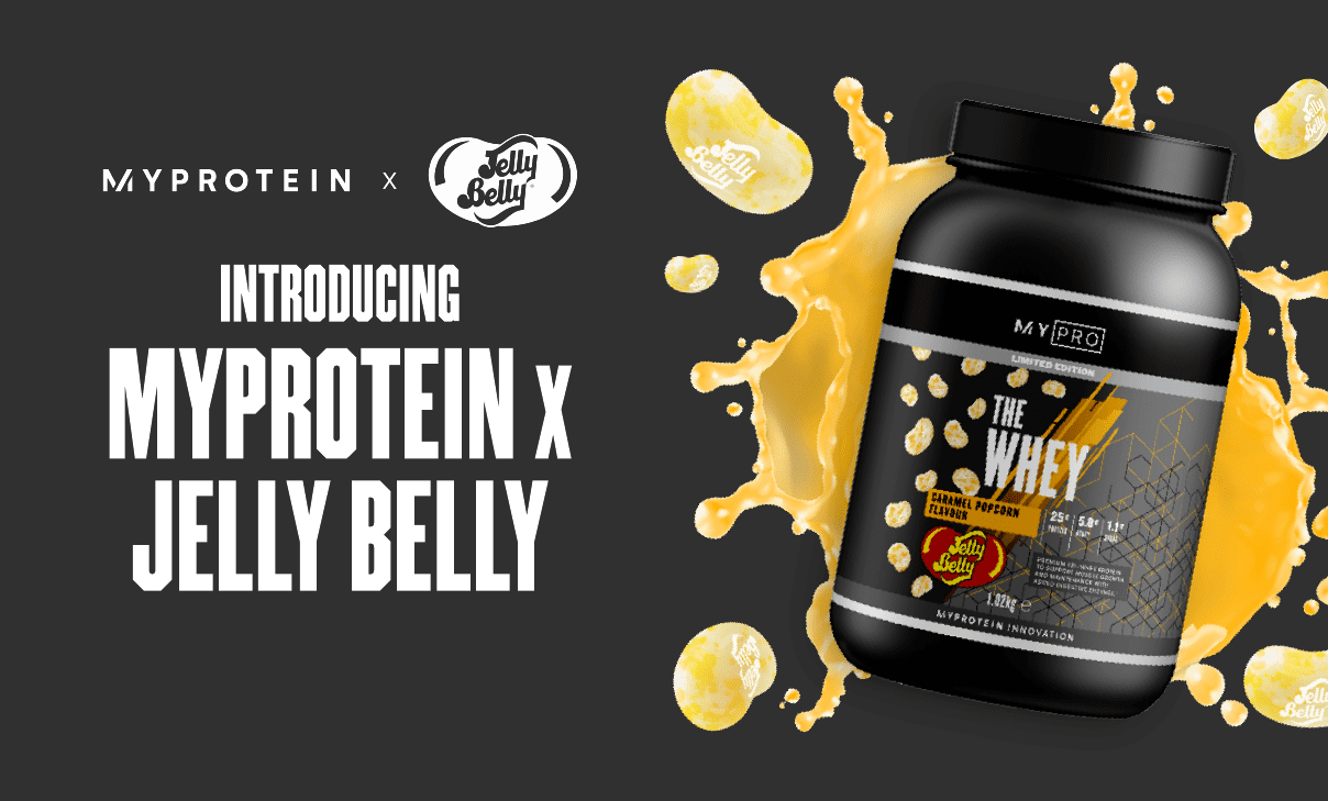 Myprotein x Jelly Belly New THE Whey Protein Flavours MYPROTEIN™
