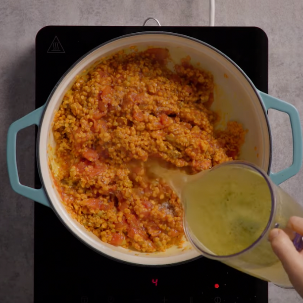 spicy one-pot lentil dahl recipe