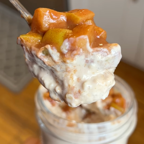 apple pie overnight oats recipe