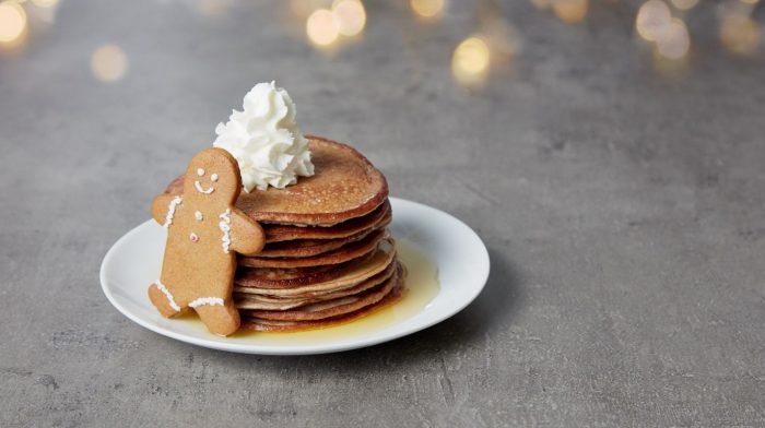 Festliche Protein Pancakes mit Lebkuchengeschmack