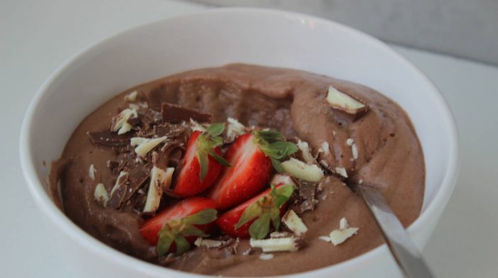 Proteinreiches Schokoladen Mousse