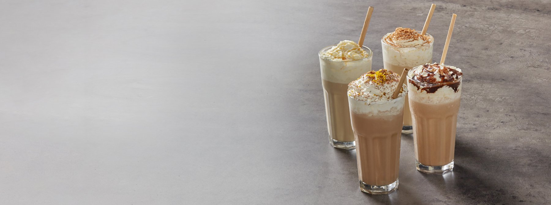 Eiskaffee Protein Shakes | 4 Variationen