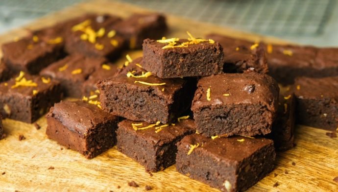 Schoko-Orangen Brownies