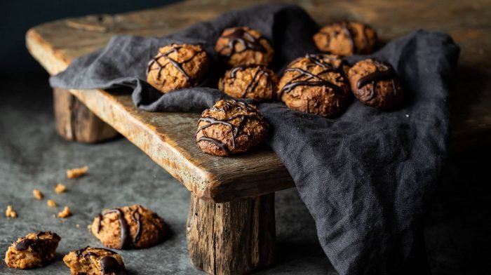 Süßkartoffel Protein Kekse | Gesunde Snacks für Zwischendurch