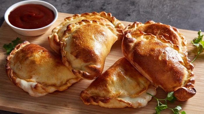 BBQ Hähnchen Calzone